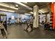 Well-equipped gym featuring treadmills, stationary bikes, and weight machines for a complete workout experience at 3180 Mathieson Ne Dr # 806, Atlanta, GA 30305