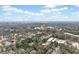 Expansive aerial view of a residential area with a cityscape in the background, showcasing the neighborhood's setting at 2712 Stargazer Ter, Smyrna, GA 30080