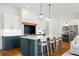 Well-lit kitchen featuring a large island with seating and modern appliances at 2712 Stargazer Ter, Smyrna, GA 30080