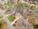 Aerial view of a suburban home with mature trees and landscaping at 4240 Parnell Rd, Marietta, GA 30062