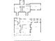 Detailed floor plan showcasing the layout of the home's two floors at 4240 Parnell Rd, Marietta, GA 30062