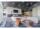 Modern lounge area with comfortable seating and a fireplace, perfect for relaxing and entertaining at 3324 Peachtree Ne Rd # 1718, Atlanta, GA 30326
