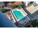 Rooftop pool with lounge chairs, offering a relaxing urban oasis at 3324 Peachtree Ne Rd # 1718, Atlanta, GA 30326
