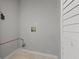 Empty utility room/laundry room with hookups and neutral paint at 144 Grayland Hills Ct, Lawrenceville, GA 30046