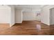 Spacious living room with gleaming hardwood floors and abundant natural light at 3287 Belmont Glen Se Dr, Marietta, GA 30067