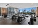 Well-equipped gym with treadmills, ellipticals, and free weights, perfect for a complete workout at 855 Peachtree Ne St # 2912, Atlanta, GA 30308