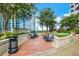 Relaxing outdoor space featuring seating, lush landscaping, and city views, perfect for unwinding at 855 Peachtree Ne St # 2912, Atlanta, GA 30308