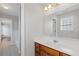 Bathroom with large mirror and vanity at 1516 Montauk Pt, Conyers, GA 30013