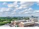 Impressive city view featuring blue skies, puffy clouds, and a sprawling cityscape in the distance at 361 17Th St # 1516, Atlanta, GA 30363