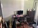 Office space with a desk, computer setup, and storage cabinet at 3802 Macland Rd, Hiram, GA 30141