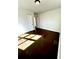 Bright bedroom space features original hardwood floors, two closets and fresh paint at 512 Alpine Way, Marietta, GA 30062