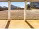 View of backyard featuring lush green lawn and beautiful landscaping and fence at 7644 Watson Cir, Locust Grove, GA 30248