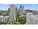 Enjoy stunning city views from this luxurious high rise in the heart of downtown at 1080 Peachtree Ne St # 2309, Atlanta, GA 30309