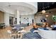 Open-concept lounge featuring stylish decor, comfortable seating, and a modern aesthetic at 1080 Peachtree Ne St # 2309, Atlanta, GA 30309