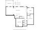 Basement layout featuring a recreational room, bedroom, wet bar, and exercise room at 2298 Greenglade Ne Rd, Atlanta, GA 30345