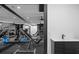 Bright home gym featuring a vanity and an array of workout machines at 4100 Oak Hill Rd, Douglasville, GA 30135