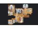 Floor plan showcasing the layout of the main level with detailed room arrangements at 4539 Tiffany Ln, Loganville, GA 30052