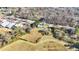 Aerial shot shows neighborhood around home at 8989 E Cherokee Dr, Canton, GA 30115