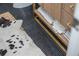 Chic bathroom features a unique vanity, stylish decor, and eye-catching tile floor at 4240 Agard St, Cumming, GA 30040