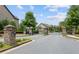Gated community entrance for residents and visitors at 109 Bridlington St, Sugar Hill, GA 30518