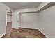 This basement has plenty of space for storage or use as an entertainment room at 45 Kirkland Ct, Covington, GA 30016