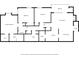 A detailed floor plan of the home with four bedrooms, multiple baths, and open living spaces at 213 Tuxworth Cir, Decatur, GA 30033