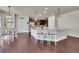 Spacious kitchen with a large island, stainless steel appliances, and a breakfast area at 194 Lakestone Parkway, Woodstock, GA 30188