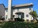 Large backyard featuring a well-maintained lawn and the rear facade of the house at 441 Highlands Loop, Woodstock, GA 30188