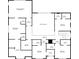 Detailed floorplan showcasing the layout of the living spaces and bedrooms at 7560 Wild Violet Dr, Cumming, GA 30040