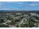 Aerial shot showcasing residential homes with the Atlanta skyline in the distance at 1613 Westwood Sw Ave, Atlanta, GA 30310