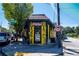 Exterior view of a distinctive black and yellow building with unique signage at 1613 Westwood Sw Ave, Atlanta, GA 30310