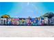 View of the colorful street art mural on the side of a commercial building at 1613 Westwood Sw Ave, Atlanta, GA 30310