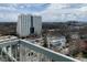 Breathtaking city view from a high-rise apartment with lush landscaping at 3324 Peachtree Ne Rd # 1116, Atlanta, GA 30326