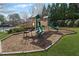 A colorful neighborhood playground with slides and climbing structures, perfect for Gathering fun at 5975 Vista Brook Dr, Suwanee, GA 30024