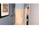 Hallway featuring stylish decor and access to other rooms in the home at 855 Peachtree Ne St # 2309, Atlanta, GA 30308