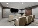 Cozy media room with comfortable seating and a large flat-screen television at 855 Peachtree Ne St # 2309, Atlanta, GA 30308