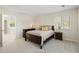 Comfortable bedroom with soft carpet, a large window, and neutral decor at 10 Colony Ridge Dr, Alpharetta, GA 30022