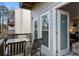 Charming deck with seating, perfect for enjoying the outdoors and entertaining guests at 10 Colony Ridge Dr, Alpharetta, GA 30022