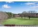 Expansive lawn area with mature trees, green grass, and beautiful landscaping providing a serene outdoor setting at 1029 Fairway Ne Ests, Atlanta, GA 30319