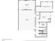Basement floor plan featuring a garage, bedroom, bathroom, and garden space at 1029 Fairway Ne Ests, Atlanta, GA 30319