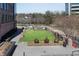 A secured dog park area with lush green grass, designed for pets to roam and enjoy the outdoors at 1029 Fairway Ne Ests, Atlanta, GA 30319