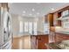 Bright kitchen featuring stainless steel appliances, granite countertops, an island, and a bay window at 1029 Fairway Ne Ests, Atlanta, GA 30319