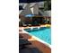 Sparkling community pool with fountain features and lounge chairs for residents to enjoy at 2515 Oak Quarters, Smyrna, GA 30080