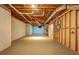 Spacious unfinished basement with concrete flooring and exposed ceiling, waiting to be transformed at 1027 Holland Rd, Dallas, GA 30157