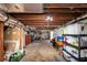 Unfinished basement with exposed ductwork and a concrete floor at 1995 Tara Nw Ct, Kennesaw, GA 30144