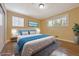 Inviting main bedroom with hardwood floors, large window, and stylish furnishings at 2670 Foxlair Trl, Atlanta, GA 30349