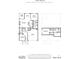 Detailed floorplan showcasing the layout of the home, including dimensions of rooms and garage at 1235 Cedarcrest Blvd, Acworth, GA 30101