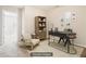 A cozy office space features modern furniture and decor at 1624 River Main Ct, Lawrenceville, GA 30046