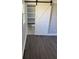 This bathroom features a barn door at 2405 Cross Nw St, Atlanta, GA 30318