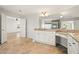 Bathroom boasts granite counters, tile flooring, and an opening to a bedroom at 5470 Beaver Ridge Dr, Cumming, GA 30040